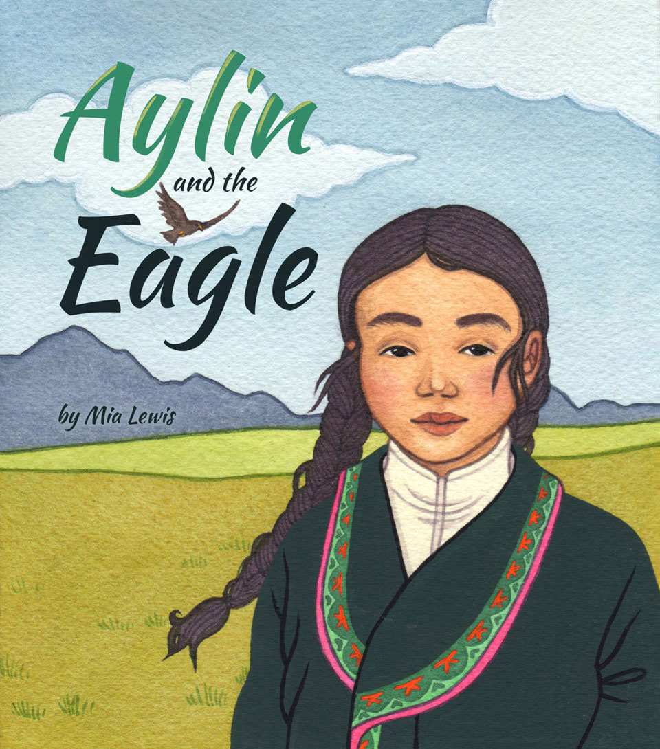 E-book cover for Aylin and the Eagle by Mia Lewis.