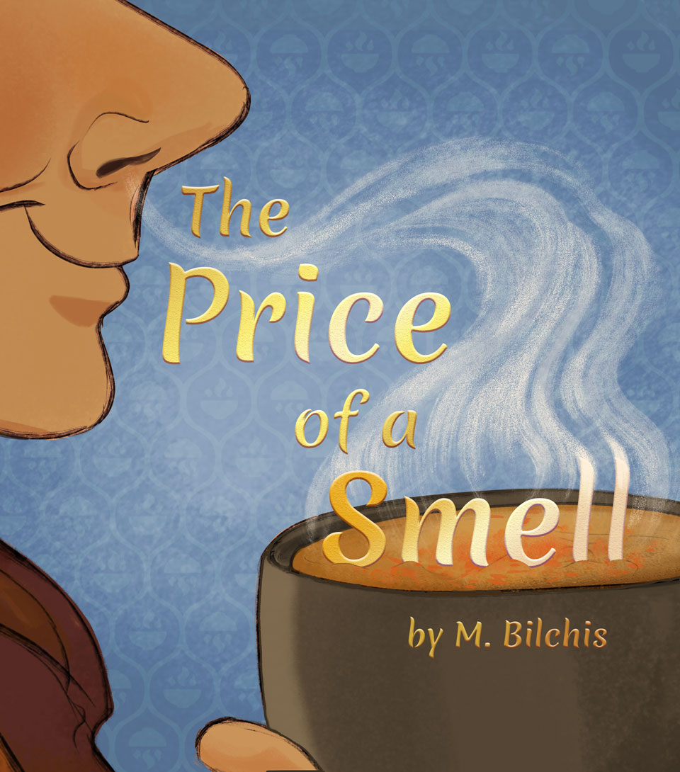 E-book cover for The Price of a Smell by M. Bilchis.