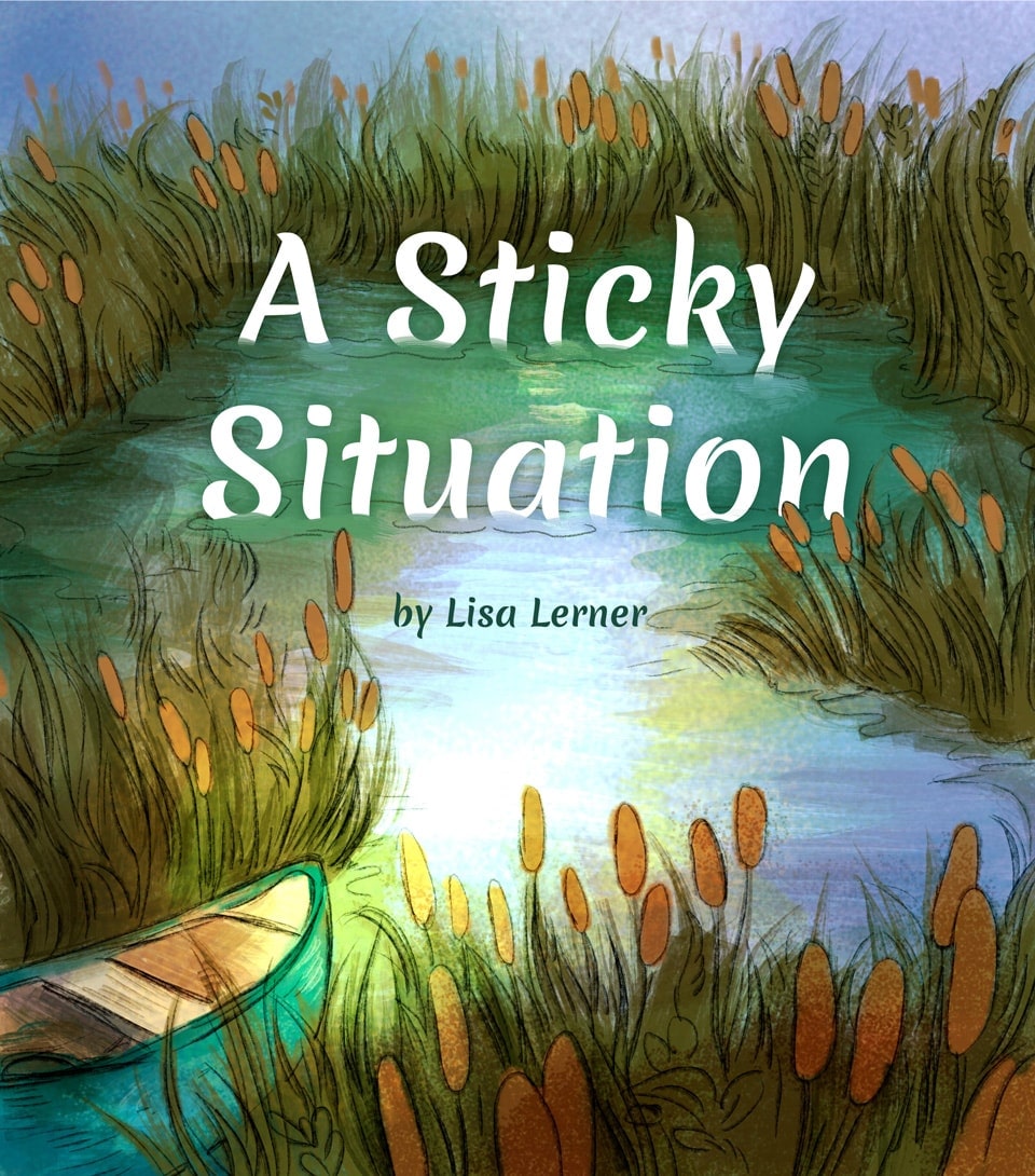 E-book cover for A Sticky Situation by Lisa Lerner.