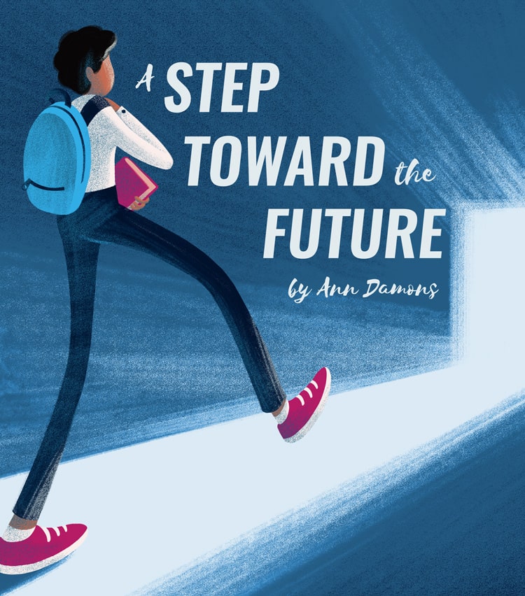 E-book cover for A Step Toward the Future by Ann Damons.