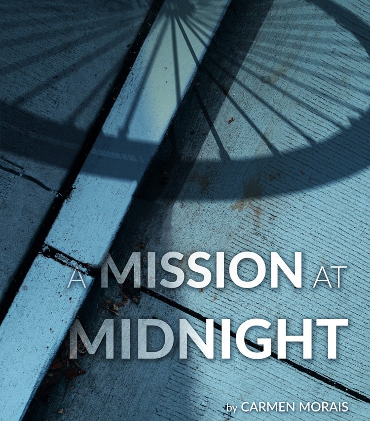 E-book cover for Mission at Midnight by Carmen Morais.