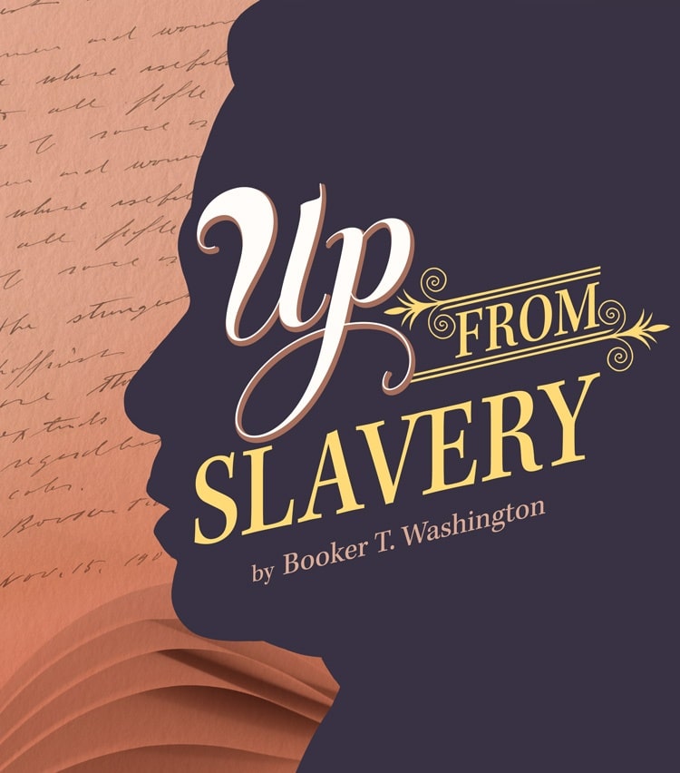 E-book cover for Up From Slavery by Booker T. Washington.