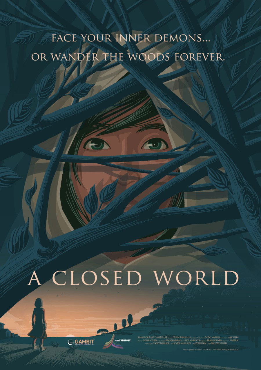 poster art for A Closed World game.