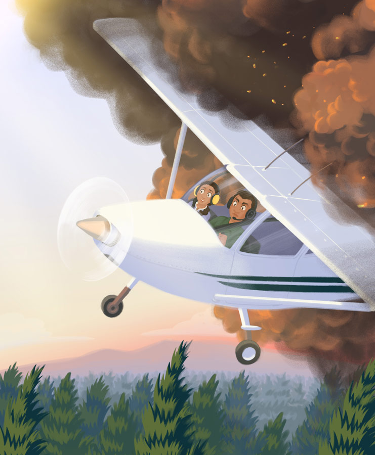 Cover artwork for Emergency Landing, Part 2 by Joseph Hunter.